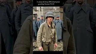 This Soldier&rsquo;s Face Says Everything About War! 1944 #shorts #history #ww2