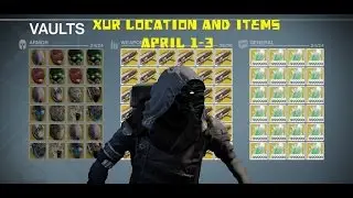 Xur Location and Items (April 1st)