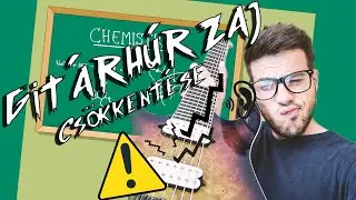 🎸Git&aacute;rh&uacute;r Zaj Cs&ouml;kkent&eacute;se🔊 /Studio One 4/#git&aacute;rfelv&eacute;tel #studioone