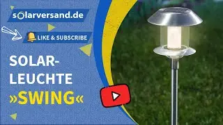 Solar Standleuchte Swing Duo color