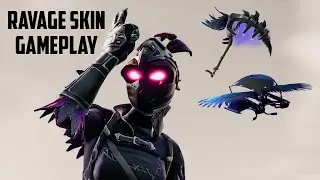 Fortnite Ravage Skin Gameplay!