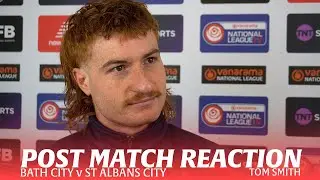 REACTION | Goalscorer Tom Smith following Bath City v St Albans City 17/2/24