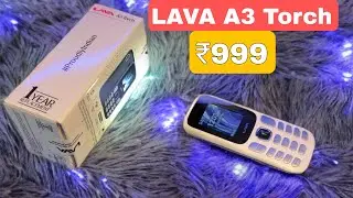 Lava A3 Torch #proudlyindian Unboxing