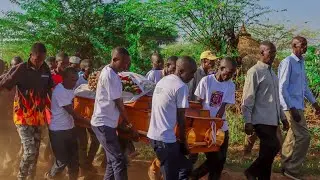 THE LAST RESPECT OF MOSES LEMPAKANY (BURIAL)
