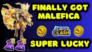 Finally Got Malefica Super Lucky Castle Clash