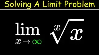 Solving This Limit Using Logs and L&rsquo;H&ocirc;pital&rsquo;s Rule