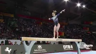 2019 Artistic Worlds, Stuttgart (GER) – Diana VARINSKA (UKR), Qualifications Beam.