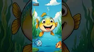 🐟 तीन मछलियों की कहानी | Fish Story 🐠🐡Moral Tale 👧🧒 #shorts #panchatantrastories #cartoon #trending