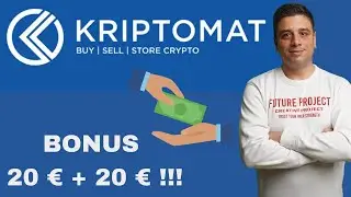 KRIPTOMAT ! Cripto e Bonus 20 &euro; + 20 &euro; !