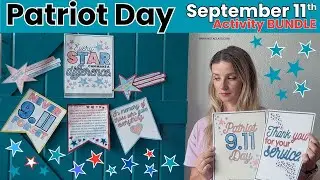 September 11th Classroom Activities, Patriot Day Crafts, Writing & Reflection, 9/11 Bulletin Board