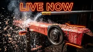 🔴 Live Now! 🌊 Water-Powered Corn Pounder Mill &ndash; Episode 1 | Sad Eyes Diary 🔨