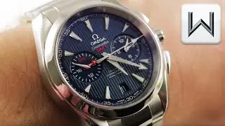 Omega Seamaster Aqua Terra 150m GMT Chronograph (231.10.43.52.03.001) Luxury Watch Review