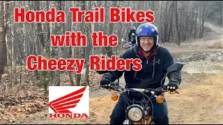 Honda CT90 & CT125 Trail Bikes in the Mud