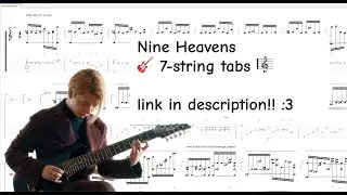 Nine Heavens - Ichika Nito 7-string guitar tabs (Transcribed by Nito's Archive)