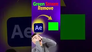 After effect Green                             Screen remove🎥
