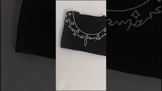 DM for order this Gothic hand stitched tee #tshirtdesign #ordernow #gothic #shopping