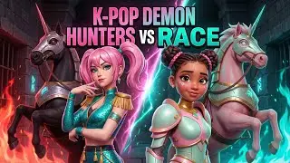 Epic K-Pop Demon Hunter Race: Mira vs Zoey Full Animation Story #kpopdemonhunters 