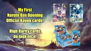 I opened my first Naruto Kayou box! Official Legit Naruto boxes from China!?