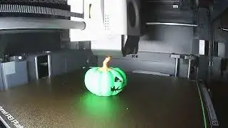 Halloween Pumpkin cool multicolor print BambuLAB  #timelapse #3dprinting #pumpkin