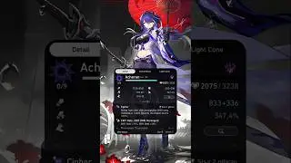 Acheron [Emanator: IX The Nihility] | Honkai: Star Rail #acheron #honkaistarrail #build