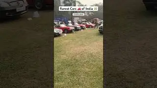 Rarest Cars Of India At Display for Modern Classic car Rally #Shorts#India#car#rarecars