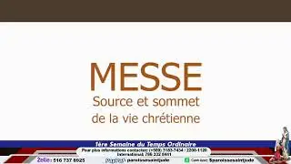 Lundi 12 Janvier 2026 // 1ère Semaine du Temps Ordinaire