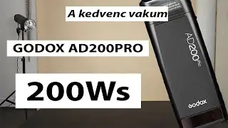GODOX AD200PRO a gyakorlatban