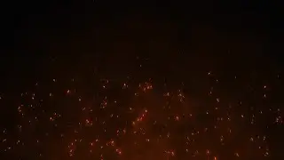 Fire Sparks Background Loop Stock Motion Graphics