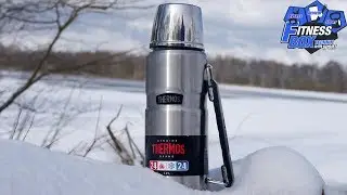 Thermoskanne von Thermos im Test: Bis zu 12 Stunden ein HEI&szlig;ES Getr&auml;nk genie&szlig;en ☕ // 1,2 Liter