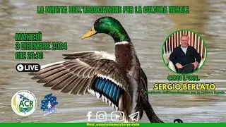 Sergio Berlato sarà in diretta per rispondere alle domande di tutti i Portatori della Cultura rurale