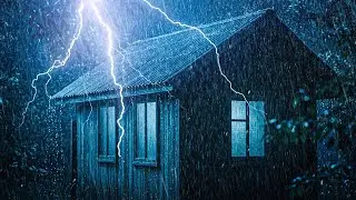 Perfect Rain Sounds For Sleeping And Relaxing - Rain And Thunder Sounds For Deep Sleep - Study, ASMR