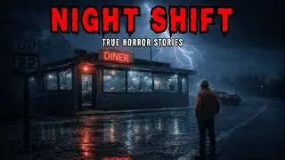 A true horror story: A fast-food restaurant at midnight.