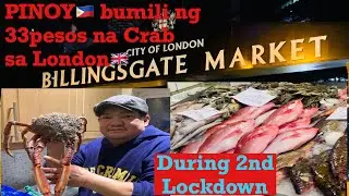 Pinoy🇵🇭 visits Fish Market in London #Billingsgate #pinoyabroad #pinoyofw #pinoyfood