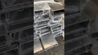 Brushed Stainless Steel Rectangular Pipe Grade304