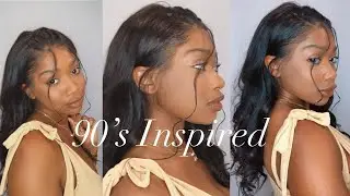 WIG OR SEW-IN??? 90s Inspired Hairstyle | Ft. SamsBeauty❤️ + Review | Latrice M.