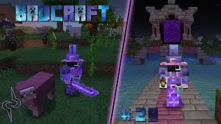 Excavando en las PROFUNDIDADES del NETHER | BadCraft #28 | #minecraft