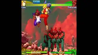 AWESSOME KEN in Street FIghter Alpha 3 Max!