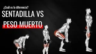 LA DIFERENCIA ENTRE LA SENTADILLA Y EL PESO MUERTO QUE NO TE HABÍAN CONTADO
