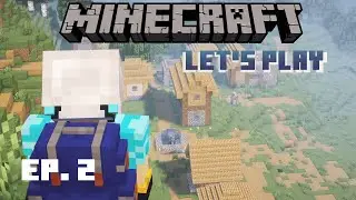 DoodleCraft - Episode 2 | Minecraft Lets play | Finding My First Village!