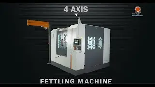 4 axis fettling machine #fettlingautomation #foundry #foundrymachinery #machine
