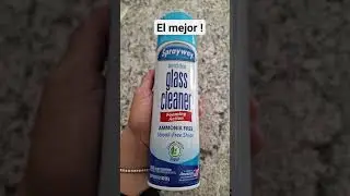 El mejor limpiador de espejos y vidrios #limpieza #sprayway #limpiezadecasa  #cleaningtips