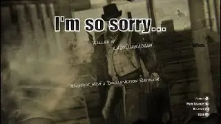 Apologies To LADY_CANADIAN. I'm so sorry