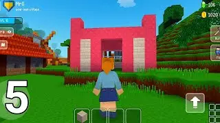 Block Craft 3D - Build Pink House - Android Gameplay Walkthrough #5