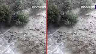 La Paz bajo monitoreo por lluvias intensas