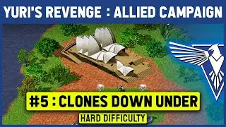 Yuri's Revenge - Allied Mission 5 Clones Down Under - Under Par Time On Hard Difficulty - 1920x1080