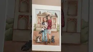 Watercolour Family Portrait - How to approach it  #portraitpainting  #watercolorprocess