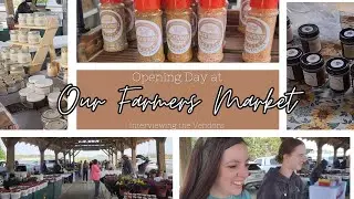 A SMALL TOWN FARMERS MARKET - CHAT WITH VENDORS - Vlog