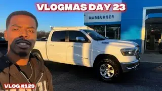 I Bought A 2023 Dodge Ram at 24 Yrs Old! Vlogmas Day 23🎄