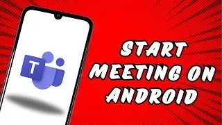 Как начать собрание в Microsoft Teams для Android