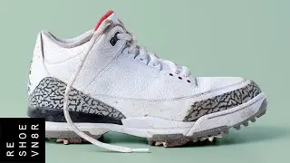 Cleaning DINGY Jordan Brand Golf Shoes | Reshoevn8r Shoe Care Academy